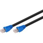 DSIT DANICOM CAT6 Kabel für den Aussenbereich UTP – 20 Meter – Schwarz - 100% Kupfer (DC-OUT-60-200)