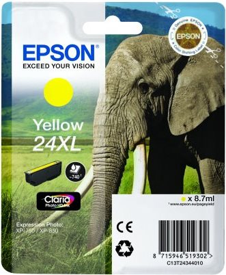 EPSON 24XL XL Gelb Tintenpatrone
