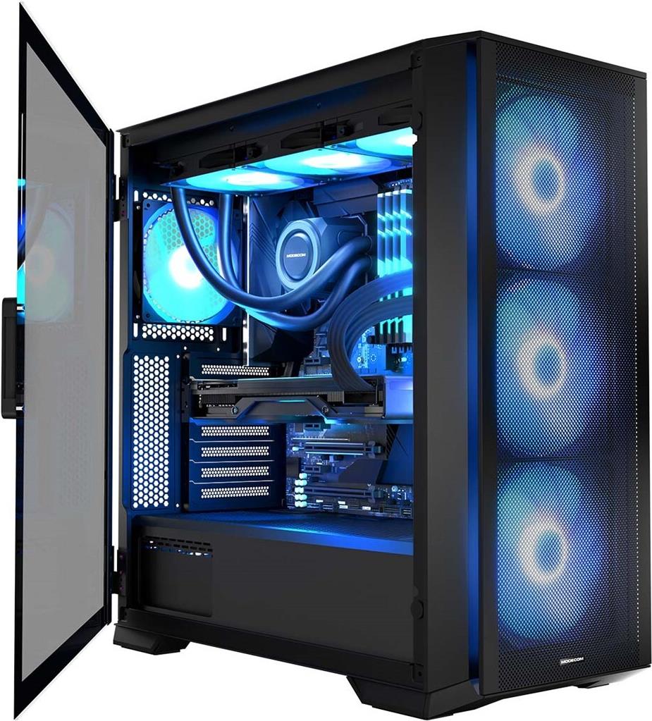 Computergehäuse MODECOM HORIZON ARGB Flow MIDI USB 3.0 X 2 CYPE-C (AT-HORIZON-MG-ARGB-10-000000-0002)