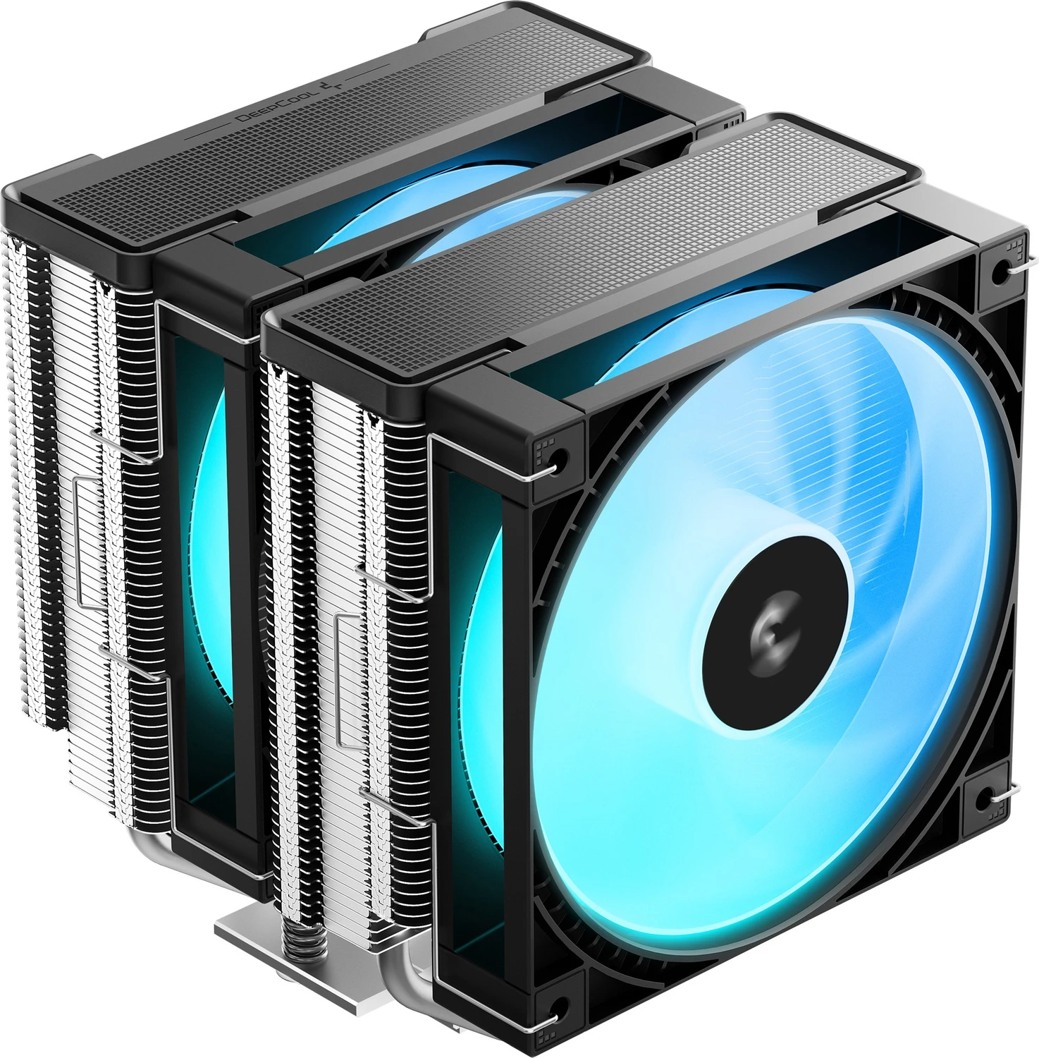 DeepCool AG620 G2 ARGB CPU Luftkühler Dual-Tower 6 Heatpipes 2x 120 mm ARGB Schwarz (R-AG620-BKAMMG2-G)