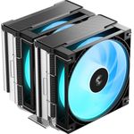 DeepCool AG620 G2 ARGB CPU Luftkühler Dual-Tower 6 Heatpipes 2x 120 mm ARGB Schwarz (R-AG620-BKAMMG2-G)