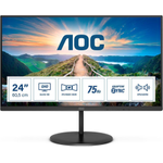 AOC Value-line Q24V4EA LED display 60,5 cm (23.8" ) 2560 x 1440 Pixel 2K Ultra HD Schwarz [Energieklasse F] (Q24V4EA)