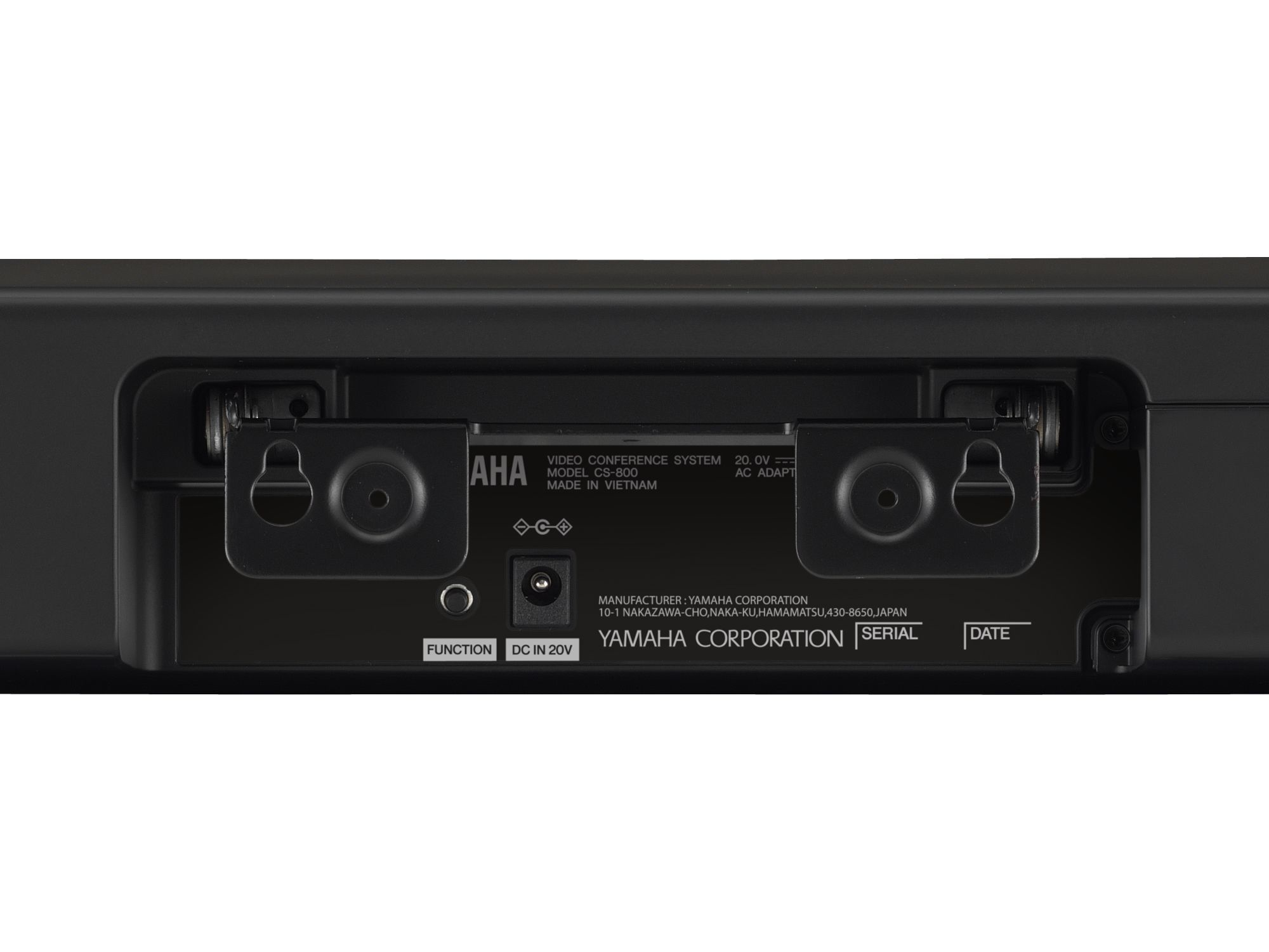 Yamaha CS-800 Video-Soundbar 2.1 42 W Schwarz