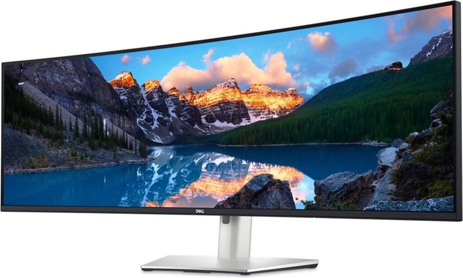 DELL UltraSharp U4924DW 124,5 cm (49" ) 5120 x 1440 Pixel 5K Ultra HD LCD Schwarz - Silber [Energieklasse G] (DELL-U4924DW)