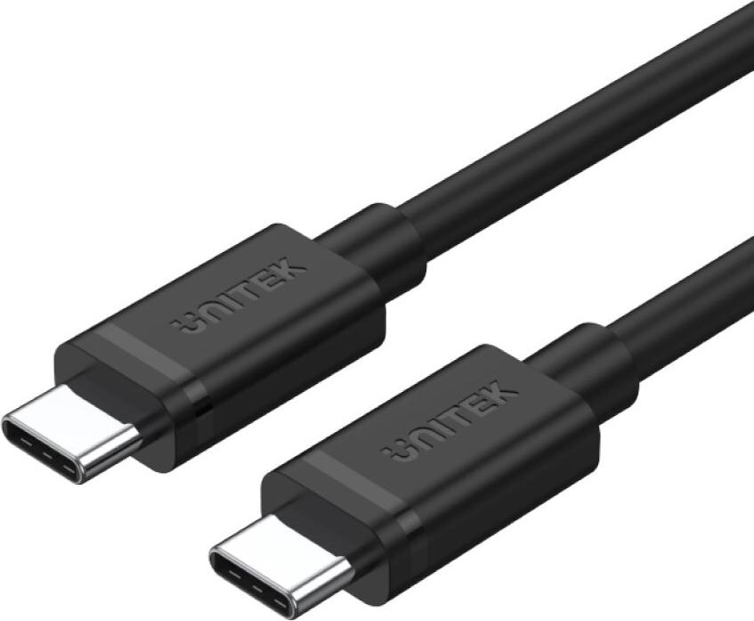 UNITEK Y-C477BK01-2M USB Kabel USB 3.2 Gen 1 (3.1 Gen 1) USB C Schwarz (Y-C477BK01-2M)