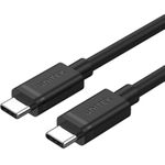 UNITEK Y-C477BK01-2M USB Kabel USB 3.2 Gen 1 (3.1 Gen 1) USB C Schwarz (Y-C477BK01-2M)