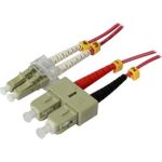 Synergy 21 S216776 Glasfaserkabel 5 m 2x LC 2x SC OM4 Rot (S216776)