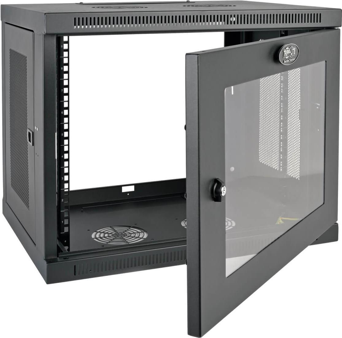 Tripp Lite SRW9UG SmartRack 9U Wandgehäuse mit Acrylglastür Schwarz