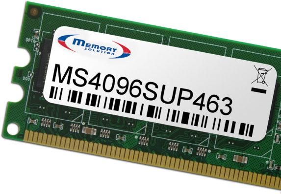Memory Solution MS4096SUP463 4GB Speichermodul (MS4096SUP463)