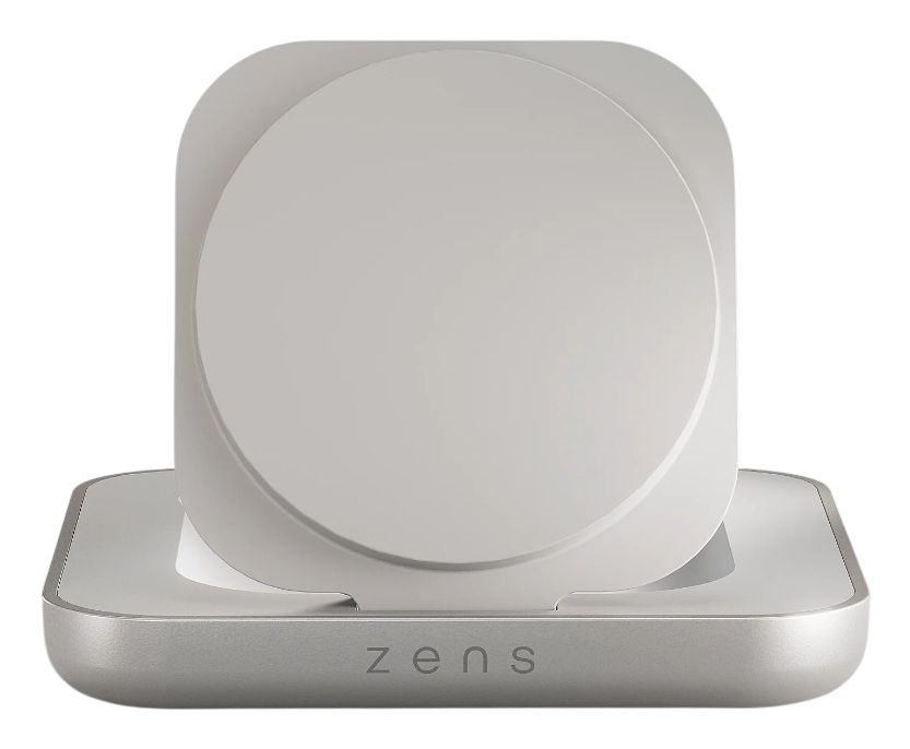 Zens ZESC20W/00 Kabelloses Ladegerät 15 W Weiß, Silber