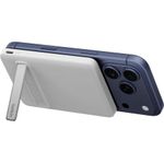 BELKIN BOOSTCHARGE SLIM MAGN POWERBANK WHITE / 5000MAH W/ FOLD STAND (BPD011HQWH)