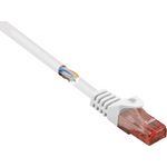 Renkforce RF-5043882 RJ45 Netzwerkkabel, Patchkabel CAT 6 U/UTP 3.00 m Weiß mit Rastnasenschutz, Halogenfrei 1 St. (RF-5043882)