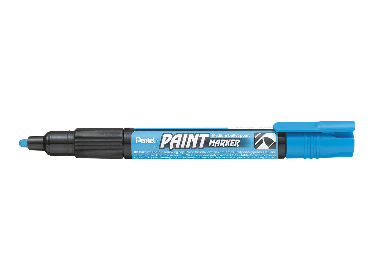 Pentel Paint Permanentmarker MMP20-S Rundspitze 2,0 mm Hellblau