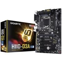 Gigabyte H110-D3A H110 Express LGA 1151 (Socket H4) ATX Motherboard (GA-H110-D3A)