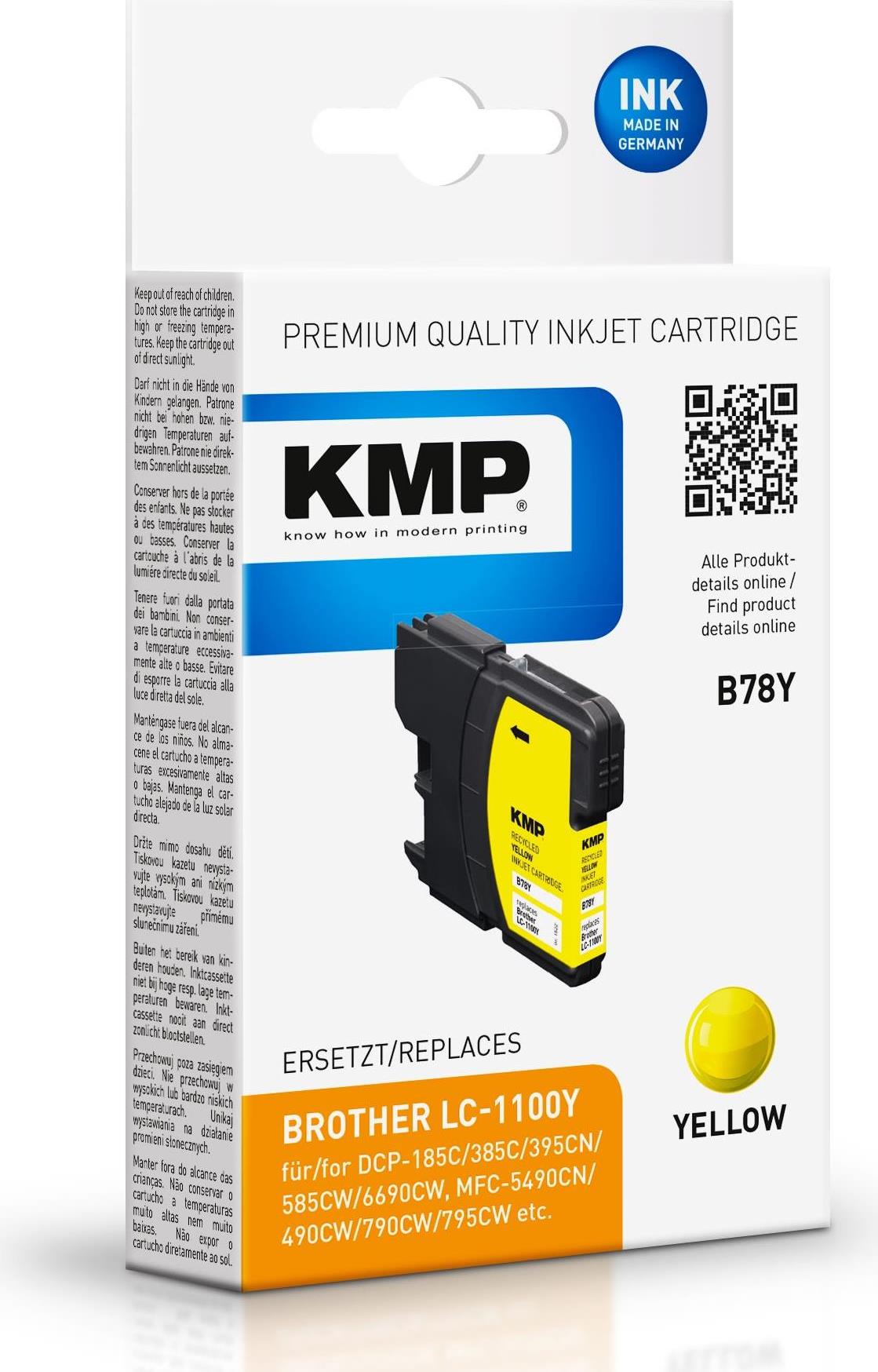 KMP B78Y 4,8 ml Gelb (1522,4809)