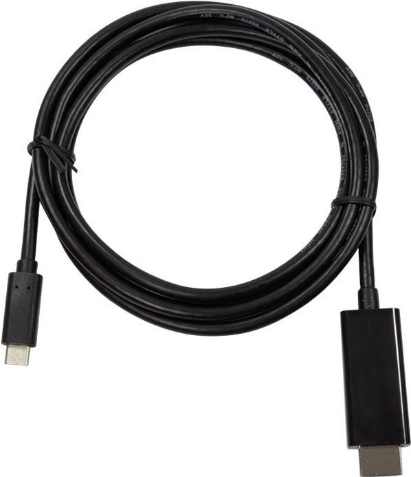 LogiLink USB-C HDMI Anschlusskabel, 1,8 m, schwarz USB-C 3.1 