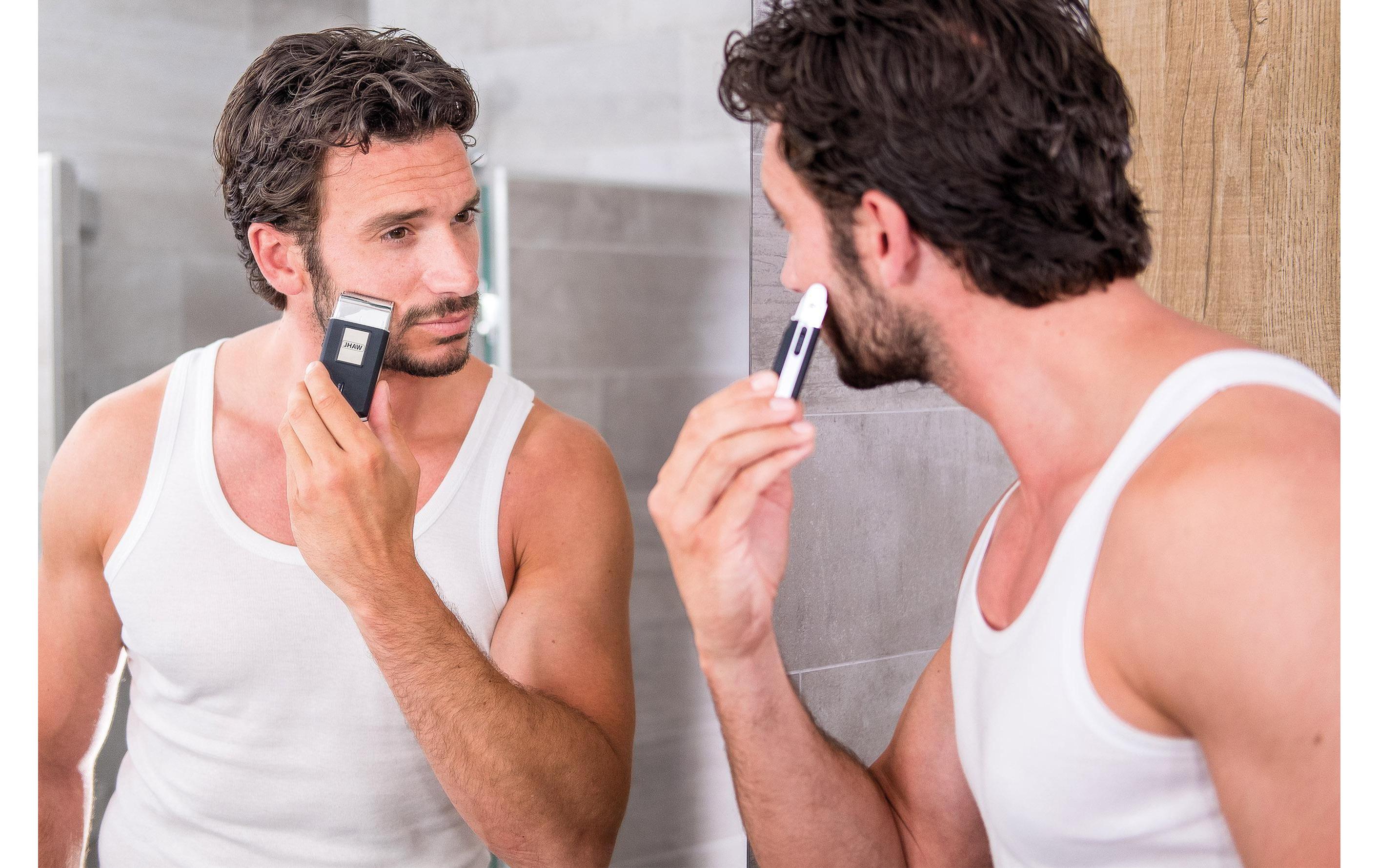 Wahl Travel Shaver 3615-0471 Akku 230 V Schwarz/Silber