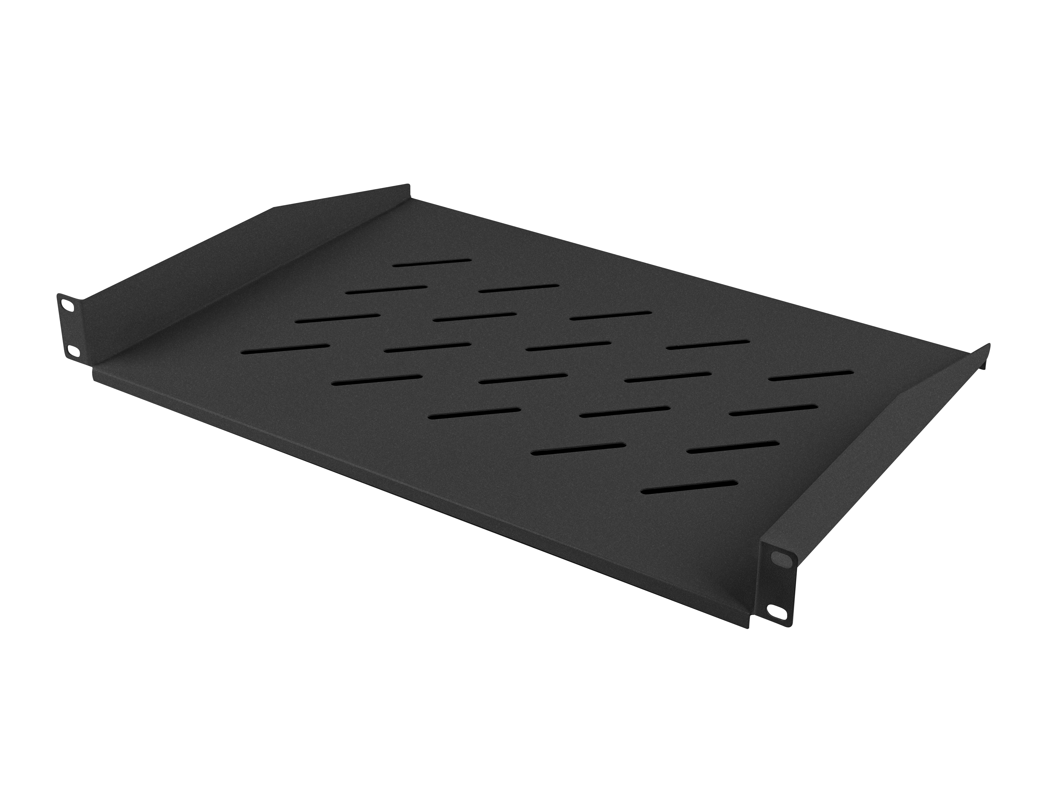 Lanberg AK-1008-B 19" 1U Rack-Regalboden 48.3 x 31.5 cm Schwarz