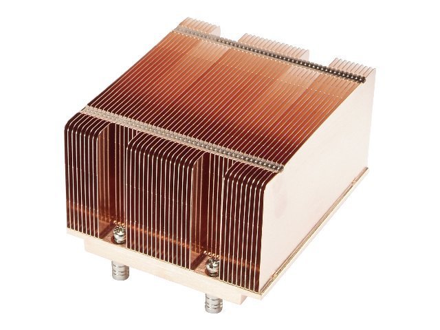 Supermicro SNK-P0018 Passiver Kühlkörper LGA 771 (Socket J) 2U+ Dempsey Orange, Edelstahl