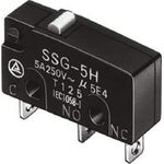 Omron SSG-5L2H Mikroschalter 14 V/DC 5 A 1 x Ein/(Ein) 1 St. Bag