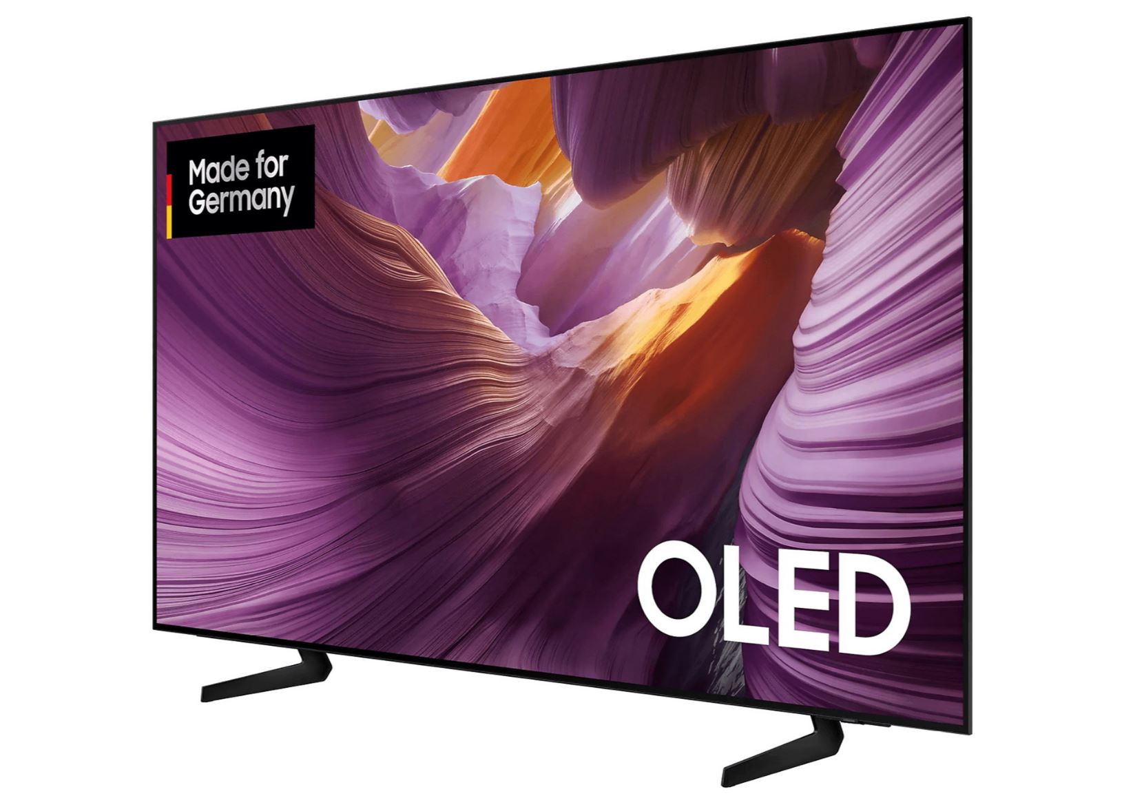 Samsung GQ77S85FAEXZG - OLED-Fernseher - (195 cm (77 Zoll), schwarz, UltraHD/4K, Vision AI, PVR, 100Hz Panel) [Energieklasse F] (GQ77S85FAEXZG)