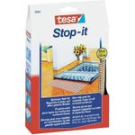 tesa Stop-it Anti-Rutschmatte, 800 mm x 1,5 m, beige bietet sicheren Halt von teppichen, Brücken und Läufern, - 1 Stück (56167-00000-00)