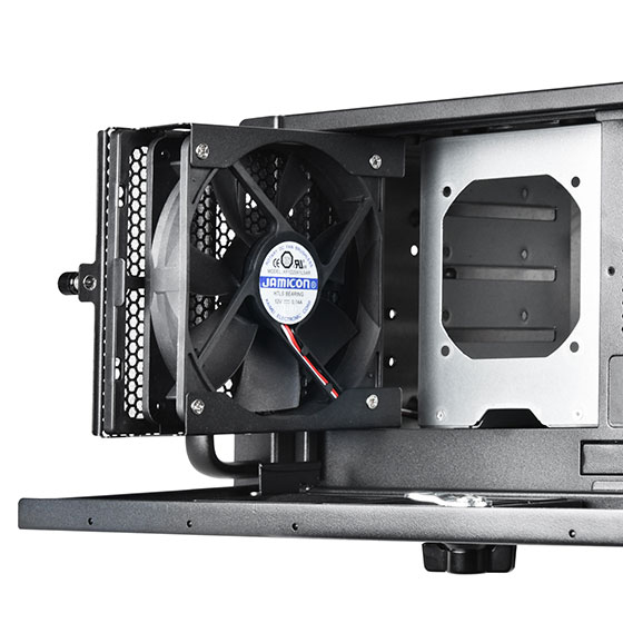 SilverStone RM400 4U Rack Server-Gehäuse Schwarz