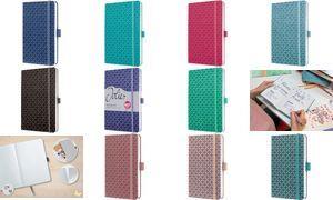 Sigel Notizbuch JOLIE A5 liniert mittelblau Hardcover 174 Seiten - A5 (JN139)