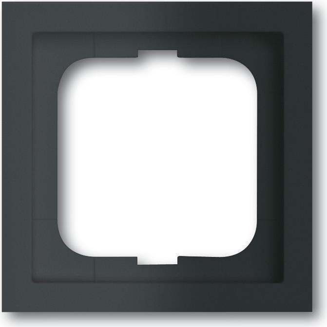 Busch-Jaeger 1754-0-4419. Produktfarbe: Schwarz, Design: Schraubenlos, Markenkompatibilität: Busch-Jaeger. Breite: 80 mm, Höhe: 80 mm, Dicke: 1,1 cm (2CKA001754A4419)