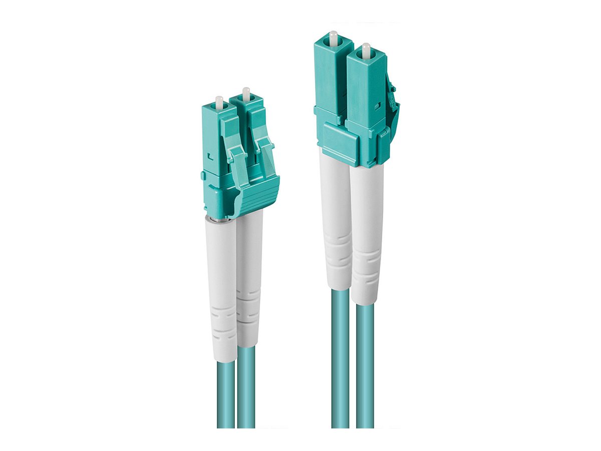 Lindy LWL-Duplexkabel LC/LC OM3 50/125µm Multimode 2 m