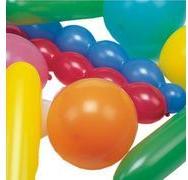 PAPSTAR XXL-Luftballons, Formen und Farben sortiert extra groß, farbig sortiert -> Farbauswahl erfolt zufällig - 1 Stück (18668)