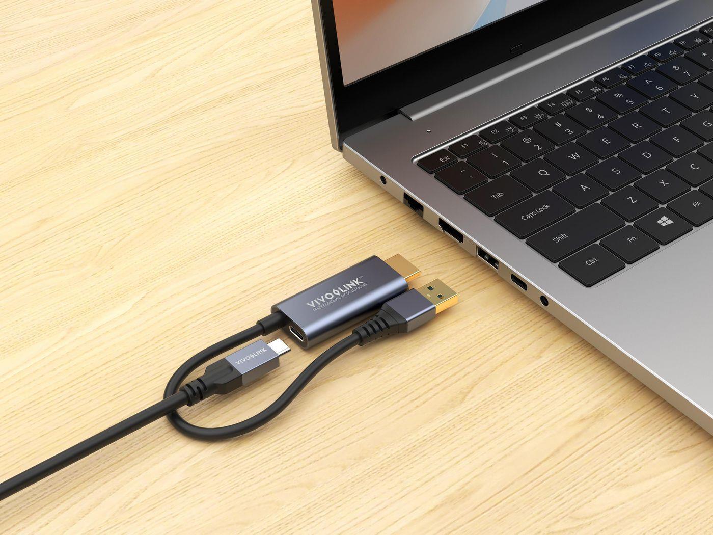 VivoLink adapter for any device for Laptops without USB-C ports (PROADHDMI)