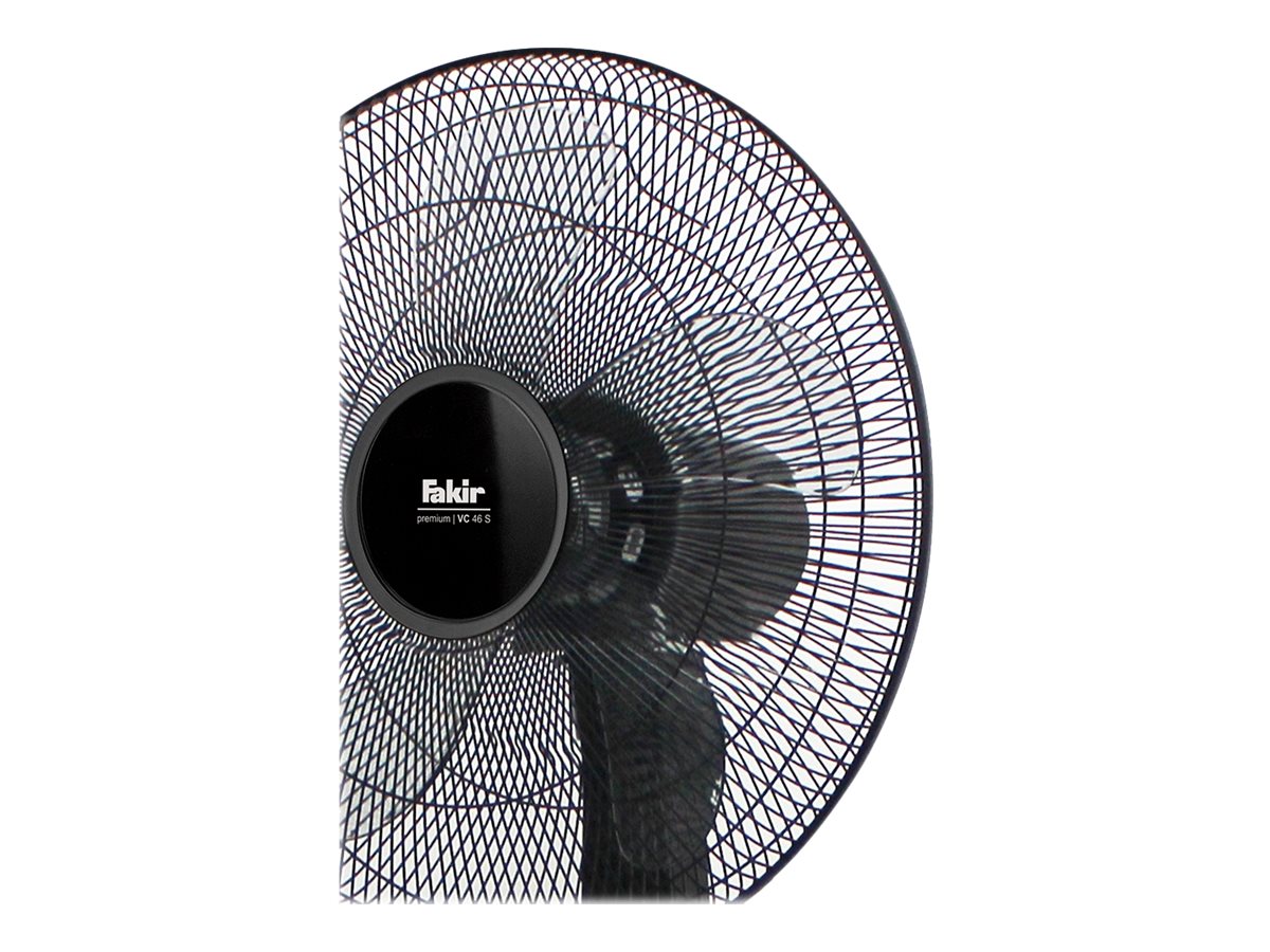 Fakir Premium VC 46 S Standventilator 60W 3 Stufen 42 dB Touch-Steuerung Schwarz