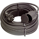 as - Schwabe 60370 Strom Verlängerungskabel Schwarz 25 m (60370)