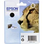 Epson Ink/T0711 Cheetah 7.4ml BK SEC (C13T07114022)