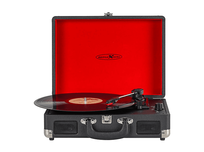 Reflexion HIF1979BT Kofferplattenspieler Bluetooth 5.1 USB-Aufnahme 33/45/78 U/min. Stereo