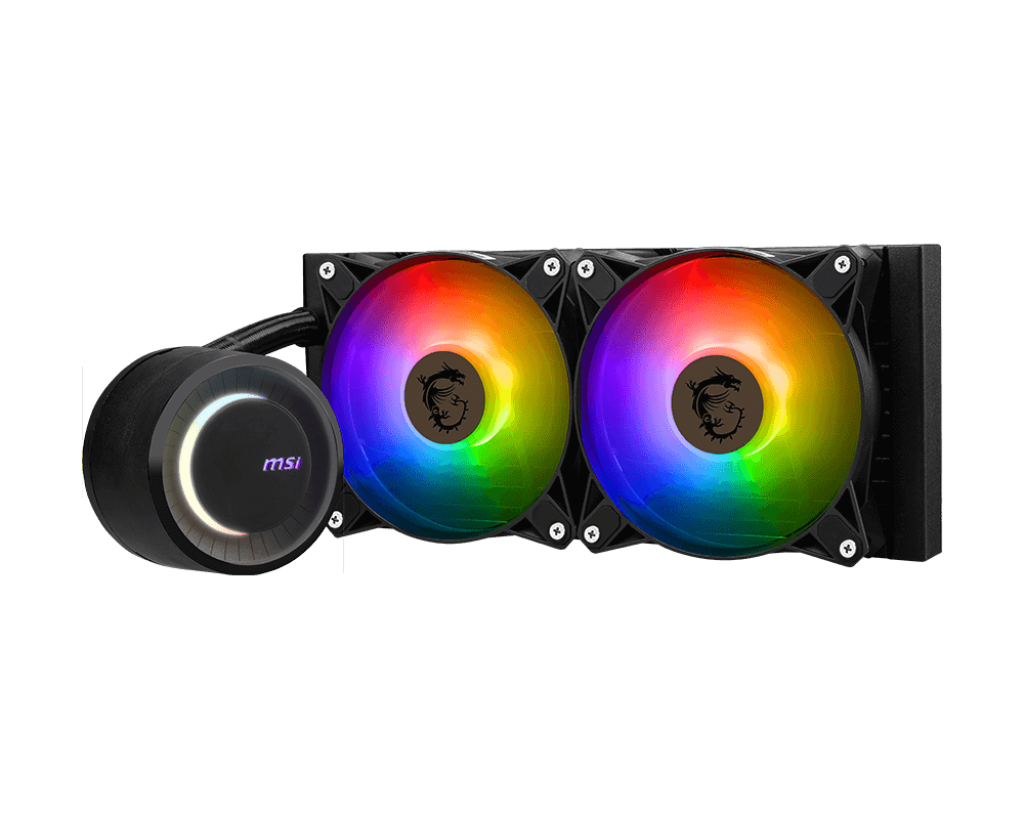 MSI MAG CORELIQUID E240 Prozessor-Flüssigkeitskühlsystem 240 mm Schwarz