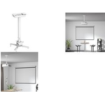 LogiLink BP0157 Projektorhalterung Zimmerdecke Weiß (BP0157)