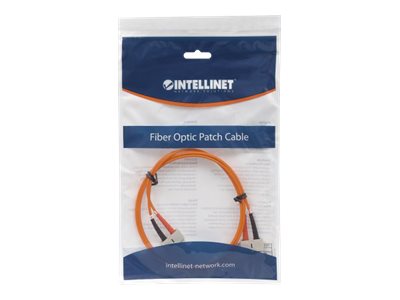Intellinet LWL Duplex Patchkabel OM1 SC/SC 5 m Orange