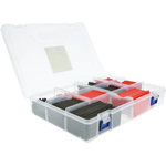 Delock Schrumpfschlauch Sortimentsbox rot / schwarz 520-teilig (20673)