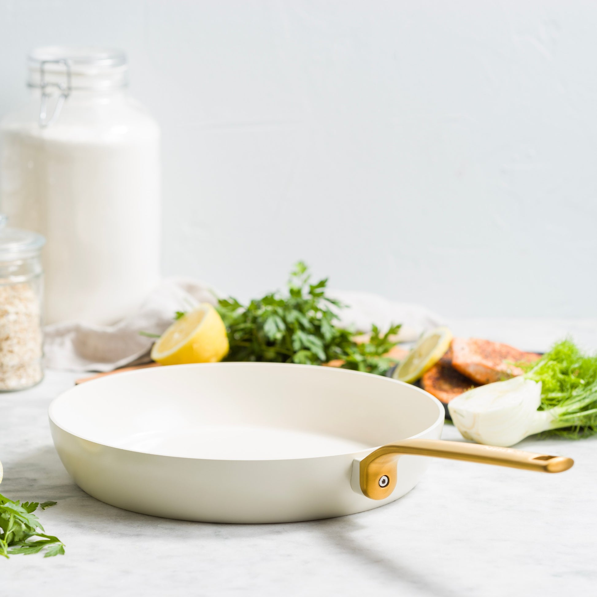 GreenPan Evolution Bratpfanne 30 cm Creme