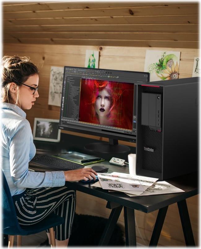 Lenovo ThinkStation P620 30E0 AMD Ryzen Threadripper PRO 5955WX 64 GB RAM 1 TB SSD NVIDIA RTX 4000 Ada Business Black
