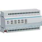 Hager TYM620D. Temperaturbereich in Betrieb: -5 - 45 °C. Produktfarbe: Grau, Internationale Schutzart (IP-Code): IP20. Tiefe: 65 mm, Höhe: 90 mm. Anzahl enthaltener Produkte: 1 Stück(e) (TYM620D)