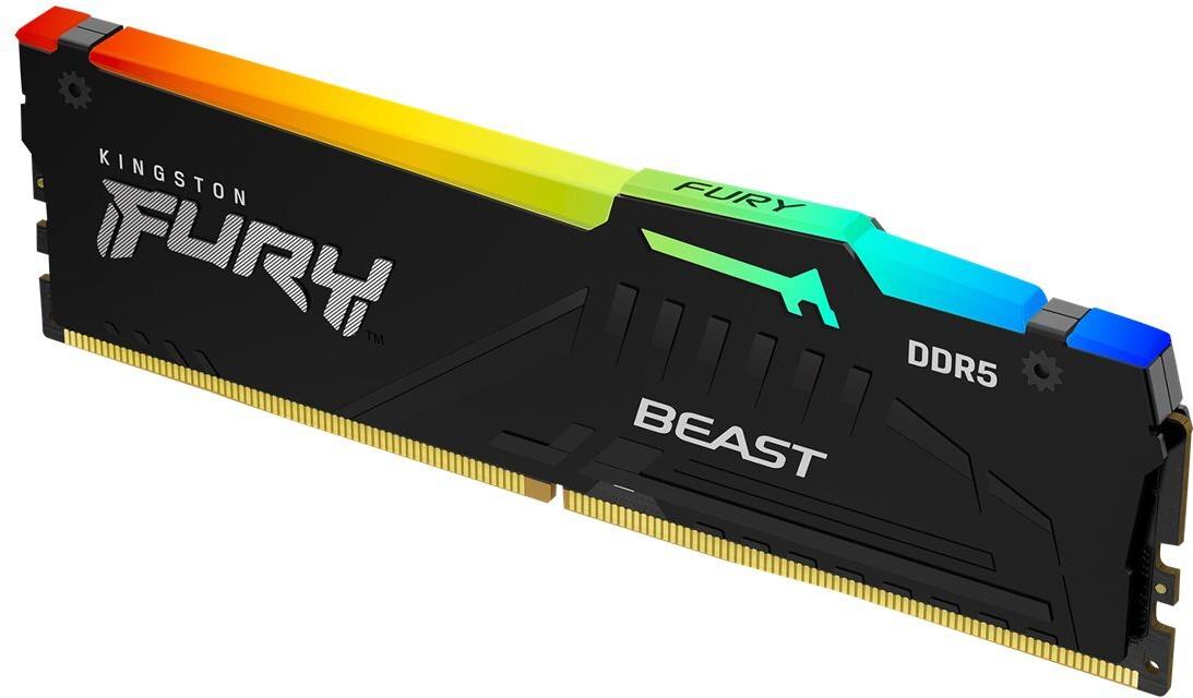 Kingston 16GB DDR5 6000MT/S CL30 DIMM - FURY BEAST RGB EXPO (KF560C30BBEA-16)