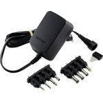 VOLTCRAFT VC-11258680 Steckernetzteil, einstellbar 3 V/DC, 4.5 V/DC, 5 V/DC, 6 V/DC, 7.5 V/DC, 9 V/DC, 12 V/DC 0.6 A 7.2 W Ausgangsspannung regelbar (VC-11258680)