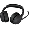 GN Jabra Jabra Evolve2 55 UC Stereo - Headset - On-Ear - Bluetooth - kabellos - aktive Rauschunterdrückung - USB-C, USB-A - Schwarz - mit Ladestation - Zoom Certified, Cisco Webex Certified, optimiert für UC, Alcatel-Lucent-zertifiziert, Avaya Certified, Unify Certified, MFi Certified, Google Meet Certified, Amazon Chime Certified, Google Fast Pair Certified (25599-989-989)