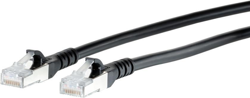BTR 1308457500-E Patchkabel RJ45 Cat.6A AWG26 S/FTP LSOH 7,5m schwarz (1308457500-E)