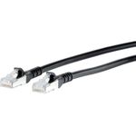 BTR 1308457500-E Patchkabel RJ45 Cat.6A AWG26 S/FTP LSOH 7,5m schwarz (1308457500-E)