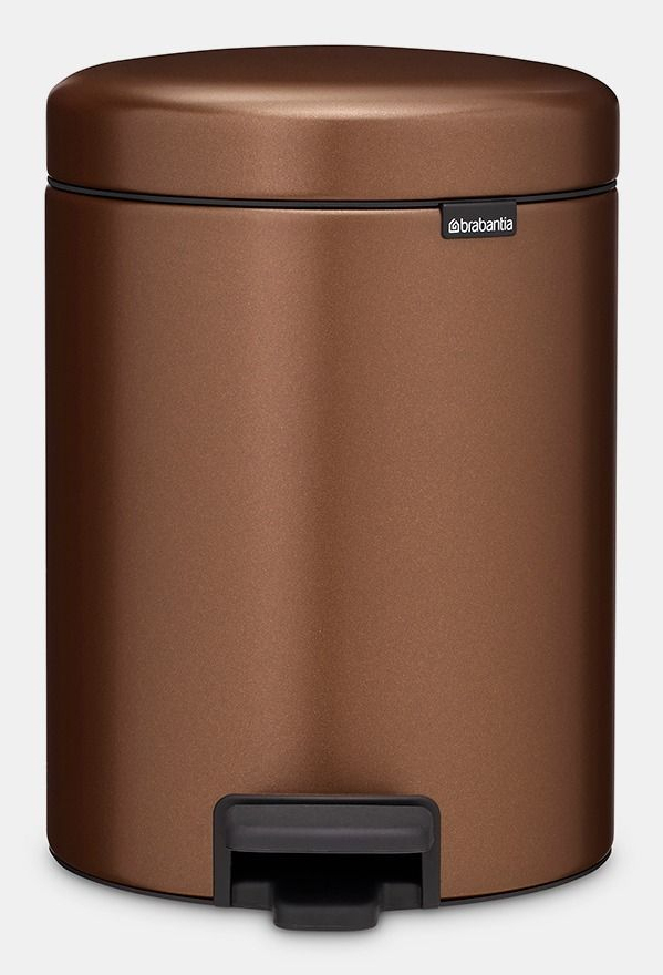 Brabantia Newicon Treteimer 5 l Warm Bronze