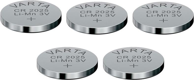Varta Professional Batterie 5 x CR2025 (6025101415)